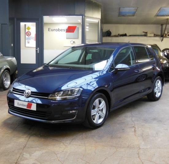 VOLKSWAGEN GOLF VII 1.4 TSI 125CH BLUEMOTION TECHNOLOGY CARAT 5P